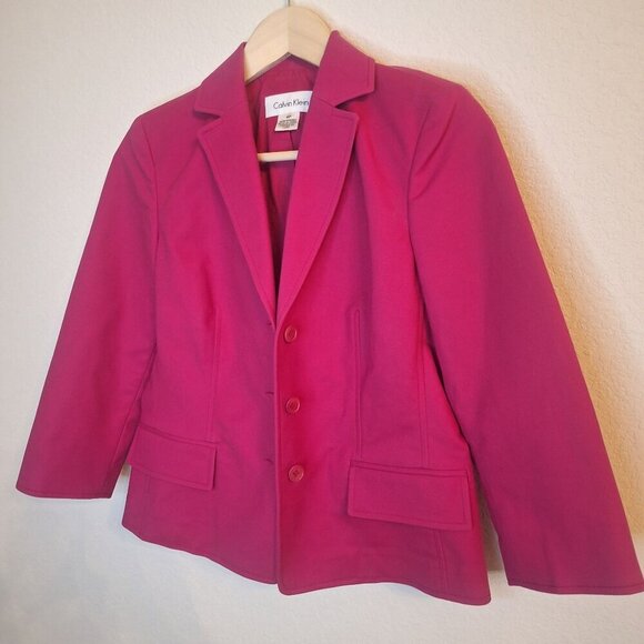 💙 Calvin Klein Blazer - Cotton - Picture 7 of 8